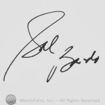 Signature: Sal Bando.