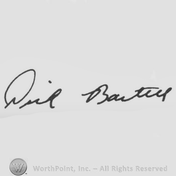 Signature: Dick Bartell.