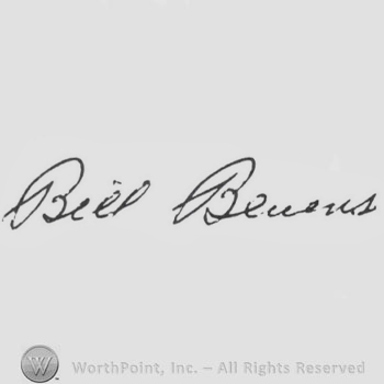Signature: Bill Bevens.