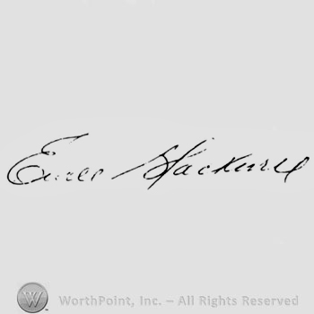 Signature: Ewell Blackwell.