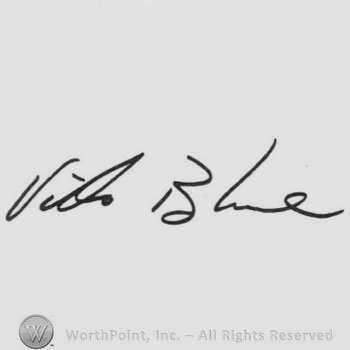Signature: Vida Blue.