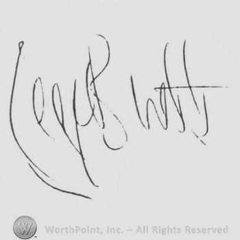 Signature: George Brett.