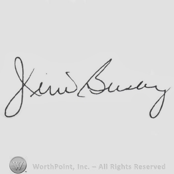 Signature: Jim Busby.