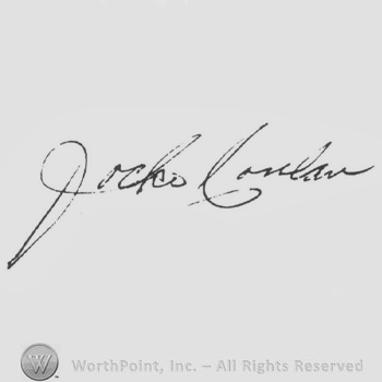 Signature: Jocko Conlan.