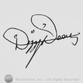Signature: Dizzy Dean.