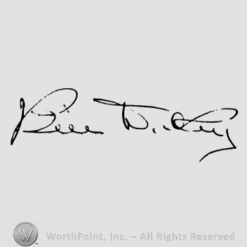 Signature: Bill Dickey.