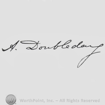 Signature: Abner Doubleday.