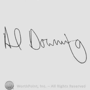 Signature: Al Downing.