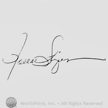 Signature: Rollie Fingers.