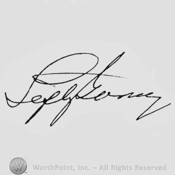 Signature: Lefty Gomez.