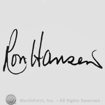 Signature: Ron Hanses.