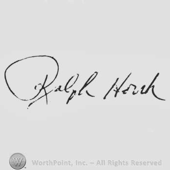 Signature: Ralph Houk.