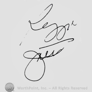 Signature: Reggie Jackson.