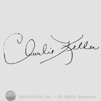 Signature: Charlie Keller.
