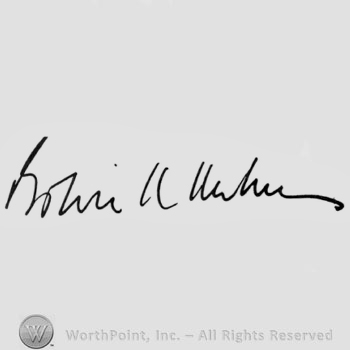 Signature: Bowie Kuhn.