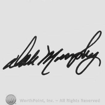 Signature: Dale Murphy.