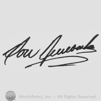Signature: Don Newcombe.