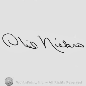 Signature: Phil Niekro.
