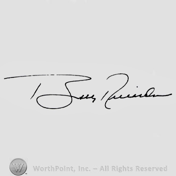 Signature: Bobby Richardson.