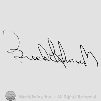 Signature: Brooks Robinson.