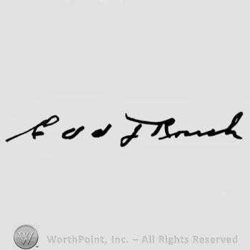 Signature: Edd. J. Roush.