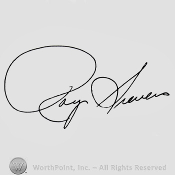Signature: Roy Sievers.