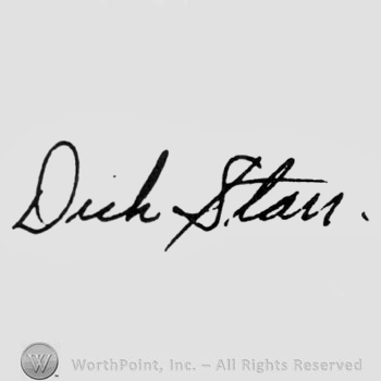 Signature: Dick Starr.