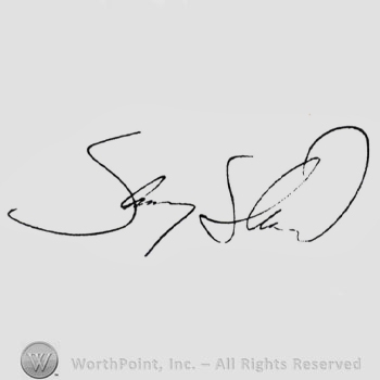 Signature: Sammy Stewart.