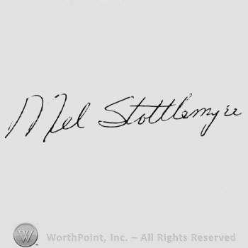 Signature: Mel Stottlemyre.