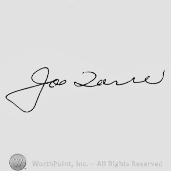 Signature: Joe Torre.