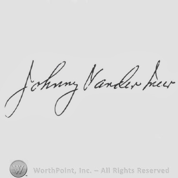 Signature: Johnny VanderMeer.