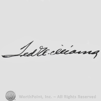 Signature: Ted Williams.