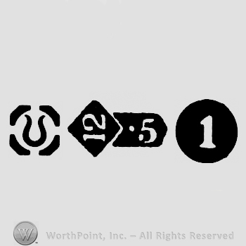 Import Mark  and Carat Mark 12-5  and date-letter l