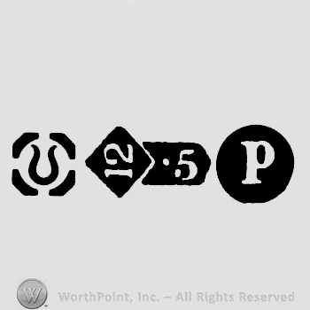 Import Mark  and Carat Mark 12-5  and date-letter p