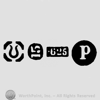 Import Mark  and Carat Mark 15-625  and date-letter p