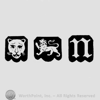 Leopard's Head and Lion Passant and date-letter n