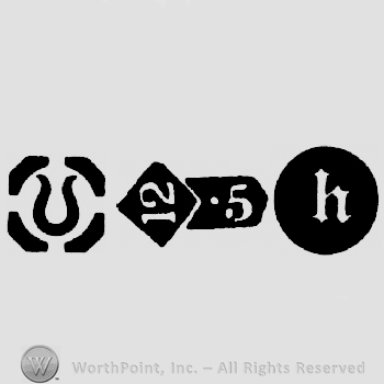 Import Mark and Carat Mark 12-5 and date-letter h