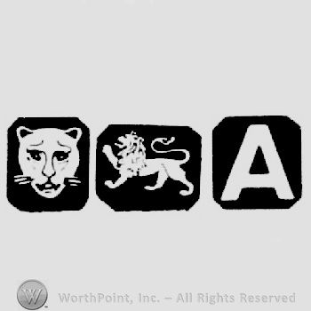 Leopard's Head and Lion Passant and date-letter A