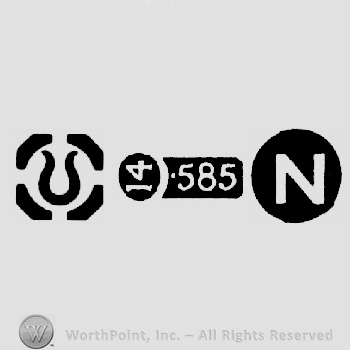 Import Mark and Carat Mark 14-585 and date-letter N