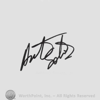 Signature: Antonio Sabato, Jr.