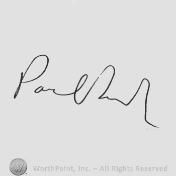 Signature: Paul Sand.