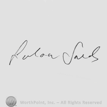 Signature: Julian Sands.