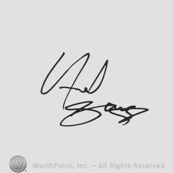 Signature: Fred Savage.