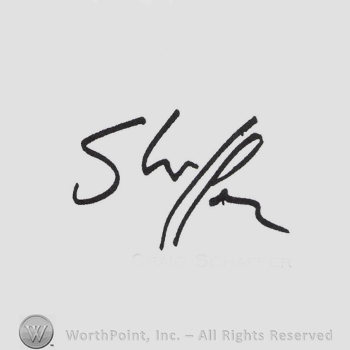 Signature: Craig Schaffer.