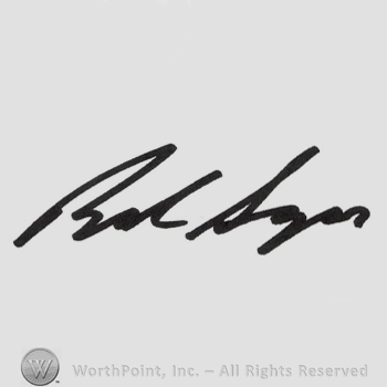 Signature: Bob Seger.