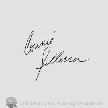 Signature: Connie Sellecca.