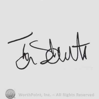 Signature: Tom Skerritt.