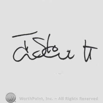 Signature: Tom Skerritt.