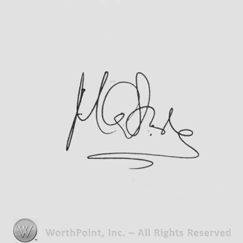 Signature: Mark Slade.