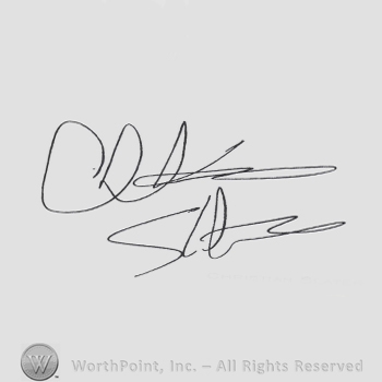 Signature: Christian Slater.
